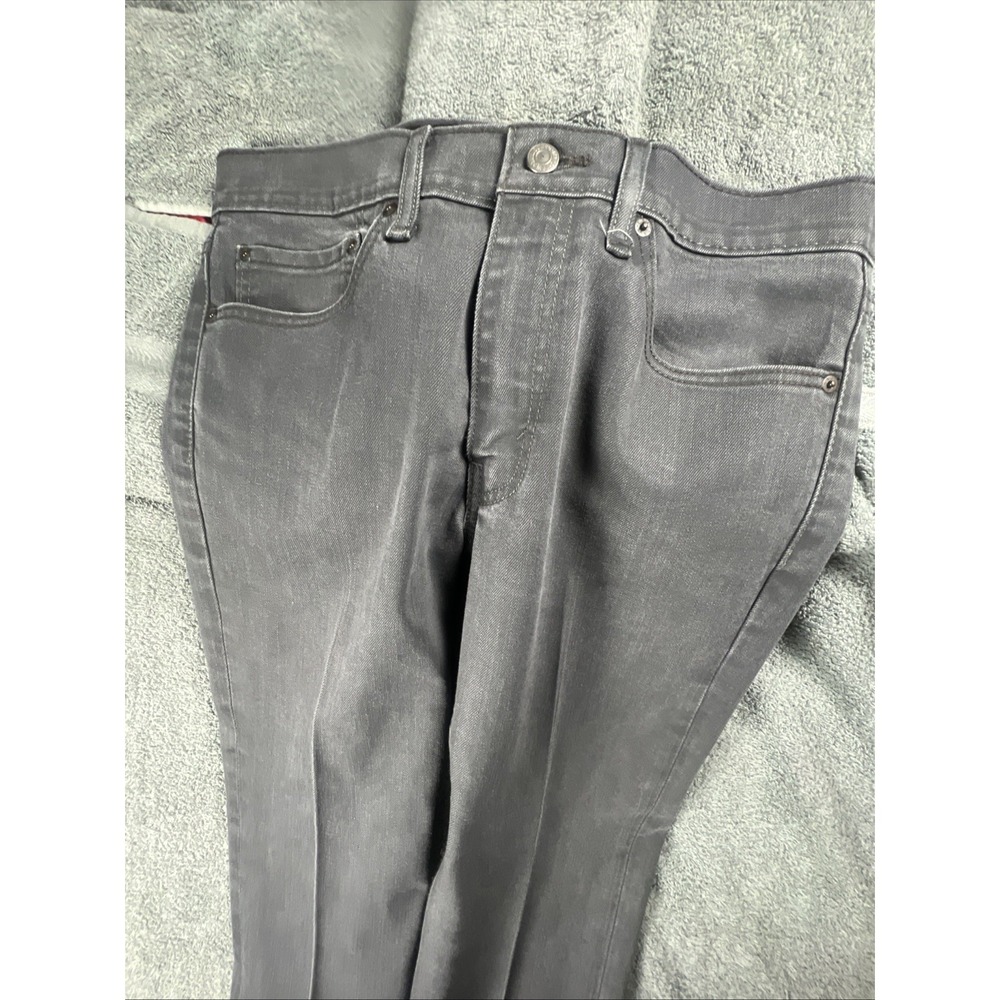 Levi's 511 Men Jeans 34X30 Gray Denim Slim Fit 26" Inseam